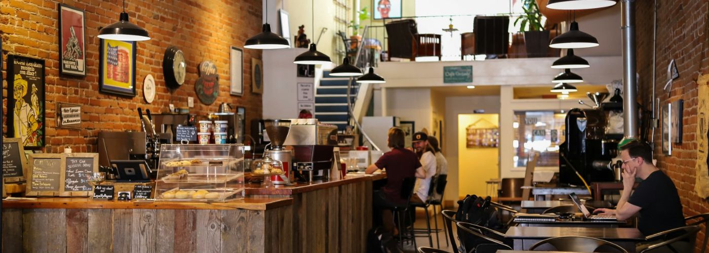 café à Bruxelles, ambiance chaleureuse
