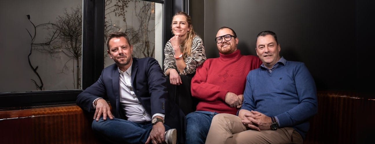 Photo de la nouvelle équipe dirigeante de la Fédération Horeca Bruxelles