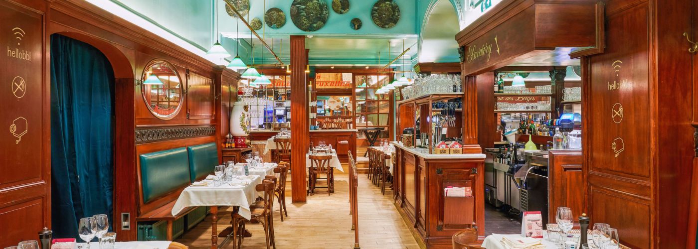 intérieur du restaurant Bouillon Bruxelles