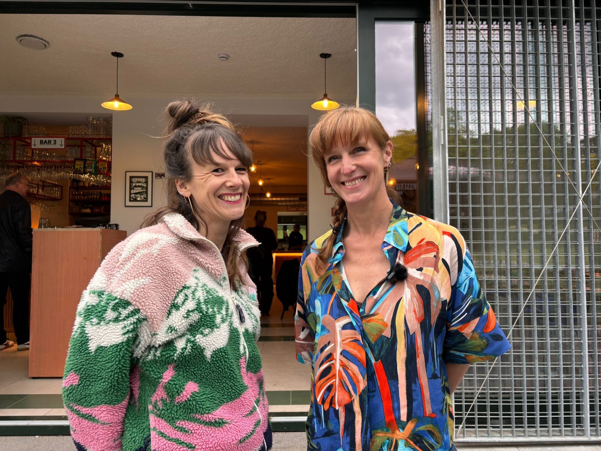 Géraldine Taymans et Alice Billiet