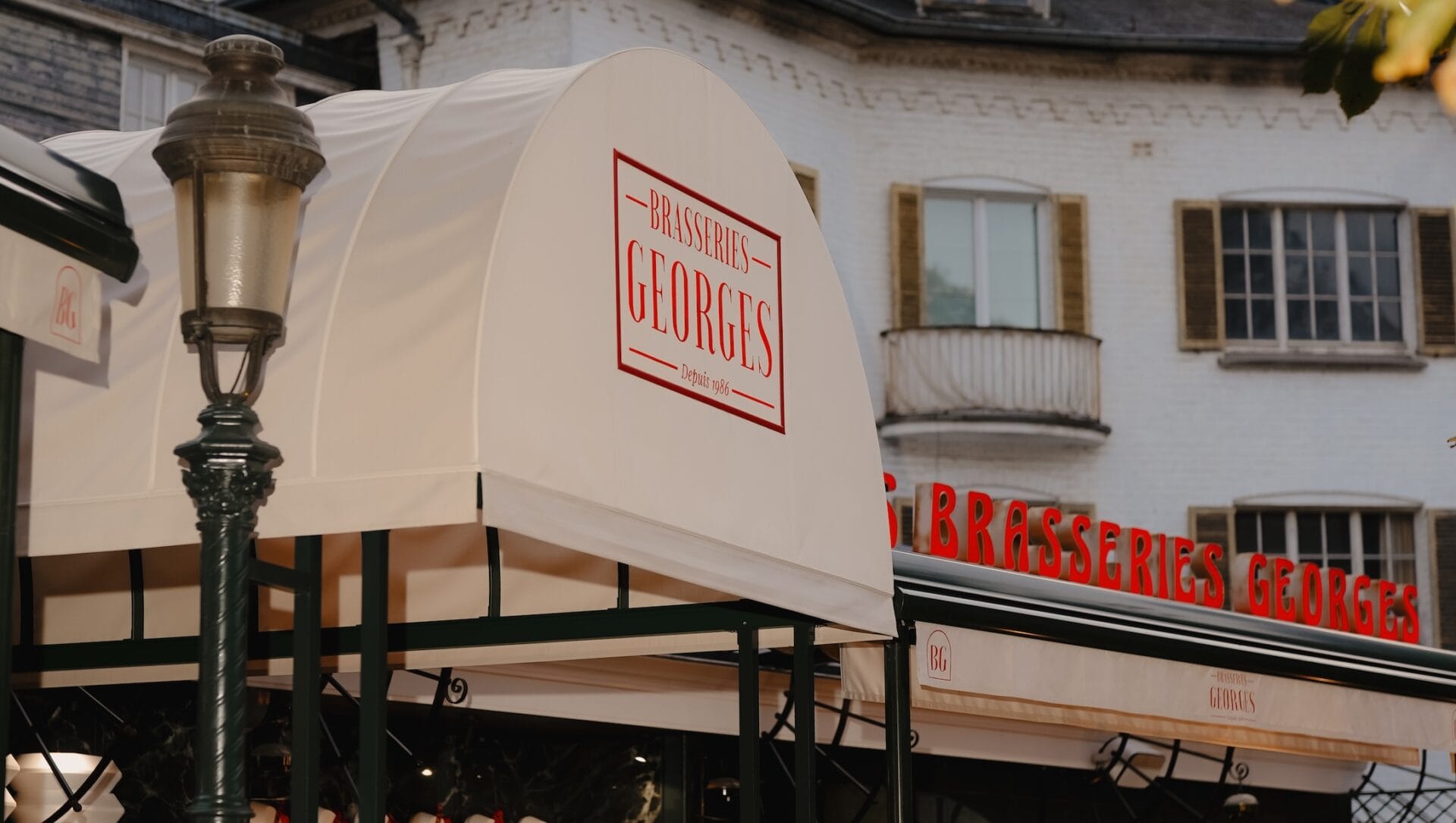 devanture Brasseries Georges